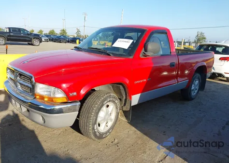 1998 Dodge Dakota Slt/Sport из США, поврежденный, VIN 1B7FL26X9WS535231